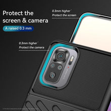 Load image into Gallery viewer, Thunderbolt Shockproof TPU Protective Soft Case, For Xiaomi Redmi Note 10