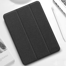 Load image into Gallery viewer, Mutural YASHI Series TPU + PU Cloth Pattern Texture Horizontal Flip Leather Case with Three-folding Holder &amp; Pen Slot &amp; Wake-up / Sleep Function, For iPad Pro 11 (2021), For iPad Pro 12.9 2022 / 2021