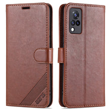 Load image into Gallery viewer, AZNS Sheepskin Texture Horizontal Flip Leather Case with Holder &amp; Card Slots &amp; Wallet, For vivo S9, For vivo Y73s, For vivo s7e, For Xiaomi Redmi K40, For Xiaomi Redmi K40 Pro, For Xiaomi Poco F3
