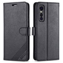 Load image into Gallery viewer, AZNS Sheepskin Texture Horizontal Flip Leather Case with Holder &amp; Card Slots &amp; Wallet, For vivo S9, For vivo Y73s, For vivo s7e, For Xiaomi Redmi K40, For Xiaomi Redmi K40 Pro, For Xiaomi Poco F3