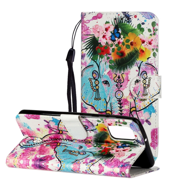 Oil Embossed Coloured Drawing Pattern Horizontal Flip PU Leather Case with Holder & Card Slots & Wallet, For Samsung Galaxy A02s, For Samsung Galaxy A12, For Samsung Galaxy M31