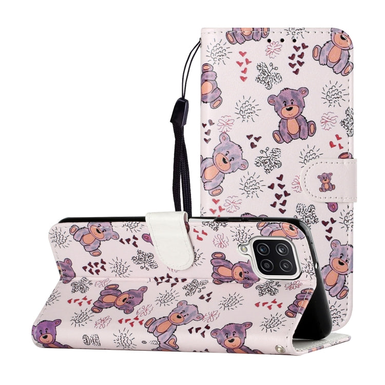 Oil Embossed Coloured Drawing Pattern Horizontal Flip PU Leather Case with Holder & Card Slots & Wallet, For Samsung Galaxy A02s, For Samsung Galaxy A12, For Samsung Galaxy M31