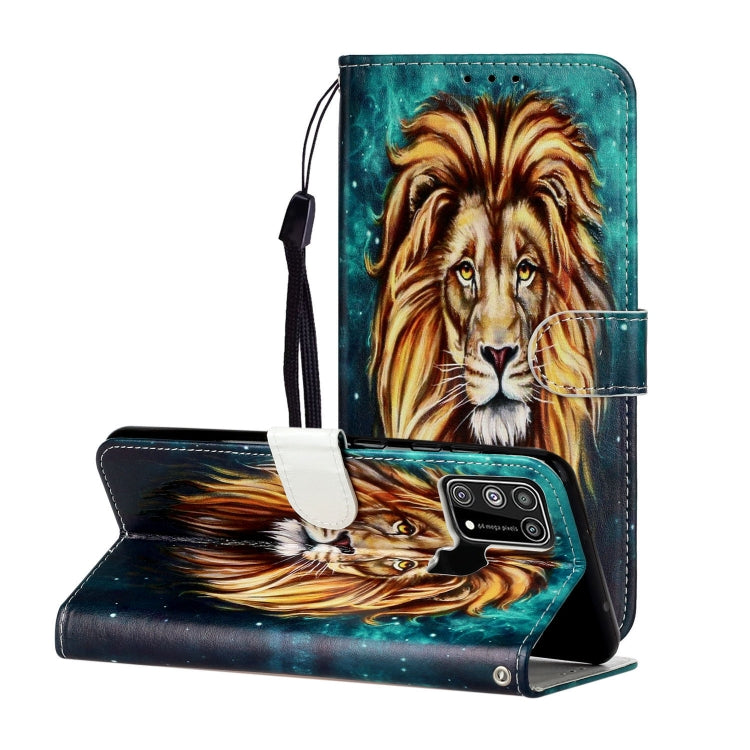 Oil Embossed Coloured Drawing Pattern Horizontal Flip PU Leather Case with Holder & Card Slots & Wallet, For Samsung Galaxy A02s, For Samsung Galaxy A12, For Samsung Galaxy M31