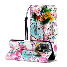 Load image into Gallery viewer, Oil Embossed Coloured Drawing Pattern Horizontal Flip PU Leather Case with Holder &amp; Card Slots &amp; Wallet, For Samsung Galaxy A02s, For Samsung Galaxy A12, For Samsung Galaxy M31
