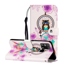 Load image into Gallery viewer, Oil Embossed Coloured Drawing Pattern Horizontal Flip PU Leather Case with Holder &amp; Card Slots &amp; Wallet, For Samsung Galaxy A02s, For Samsung Galaxy A12, For Samsung Galaxy M31