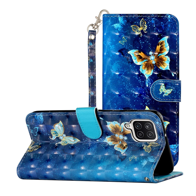 3D Pattern Horizontal Flip Leather Case with Holder & Card Slots & Wallet, For Samsung Galaxy A12, For Samsung Galaxy M31