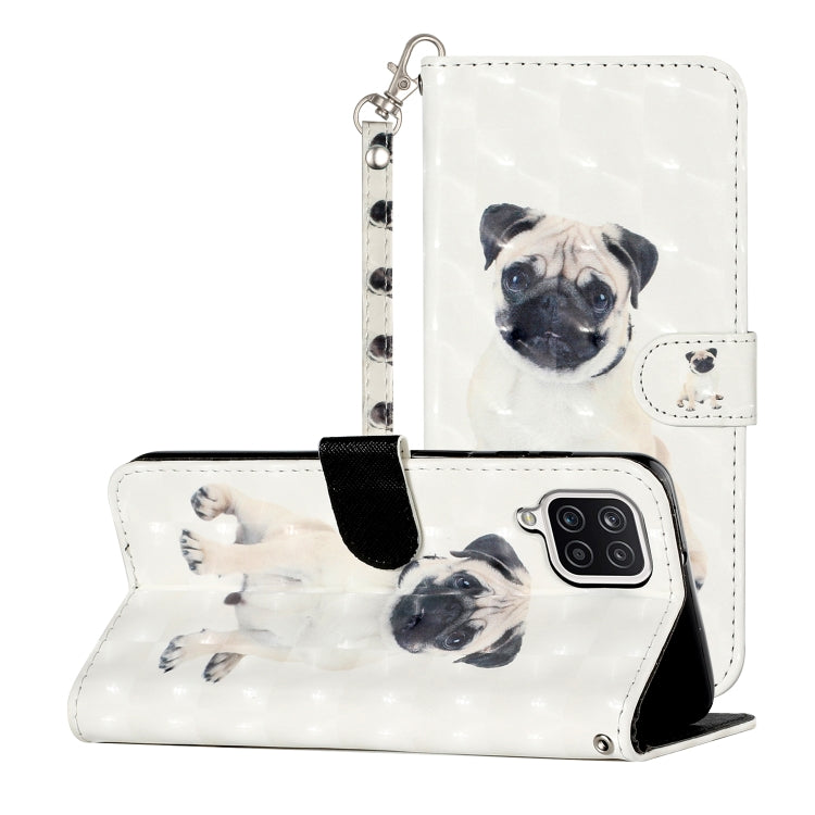 3D Pattern Horizontal Flip Leather Case with Holder & Card Slots & Wallet, For Samsung Galaxy A12, For Samsung Galaxy M31