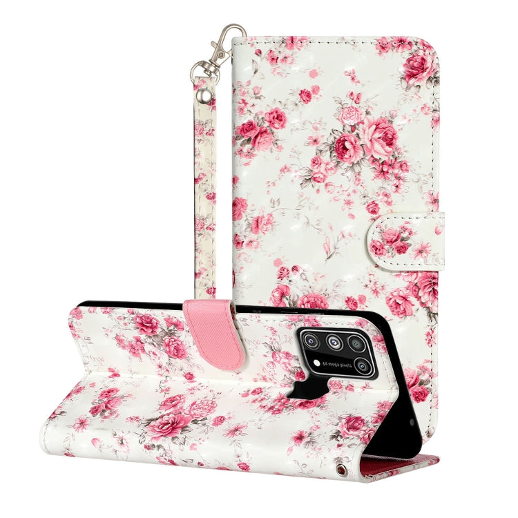 3D Pattern Horizontal Flip Leather Case with Holder & Card Slots & Wallet, For Samsung Galaxy A12, For Samsung Galaxy M31