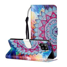 Load image into Gallery viewer, Oil Embossed Coloured Drawing Pattern Horizontal Flip PU Leather Case with Holder &amp; Card Slots &amp; Wallet, For Samsung Galaxy A42 5G, For Samsung Galaxy A52 5G / 4G, For Samsung Galaxy A72 5G / 4G, For Samsung Galaxy A32 5G