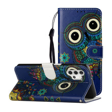 Load image into Gallery viewer, Oil Embossed Coloured Drawing Pattern Horizontal Flip PU Leather Case with Holder &amp; Card Slots &amp; Wallet, For Samsung Galaxy A42 5G, For Samsung Galaxy A52 5G / 4G, For Samsung Galaxy A72 5G / 4G, For Samsung Galaxy A32 5G