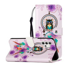 Load image into Gallery viewer, Oil Embossed Coloured Drawing Pattern Horizontal Flip PU Leather Case with Holder &amp; Card Slots &amp; Wallet, For Samsung Galaxy A42 5G, For Samsung Galaxy A52 5G / 4G, For Samsung Galaxy A72 5G / 4G, For Samsung Galaxy A32 5G