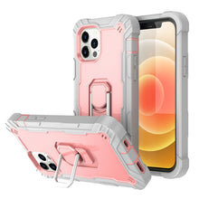 Load image into Gallery viewer, PC + Rubber 3-layers Shockproof Protective Case with Rotating Holder, For iPhone 12 Mini, For iPhone 12 / 12 Pro, For iPhone 12 Pro Max