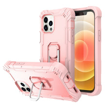 Load image into Gallery viewer, PC + Rubber 3-layers Shockproof Protective Case with Rotating Holder, For iPhone 12 Mini, For iPhone 12 / 12 Pro, For iPhone 12 Pro Max