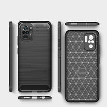Load image into Gallery viewer, Brushed Texture Carbon Fiber TPU Case, For Xiaomi Redmi Note 10 4G