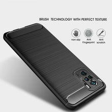 Load image into Gallery viewer, Brushed Texture Carbon Fiber TPU Case, For Xiaomi Redmi Note 10 4G