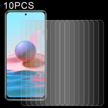 Load image into Gallery viewer, For Xiaomi Redmi Note 10 / Note 11 4G Global 6.43 inch/ Note 10 Global 6.43 inch / Poco M4 Pro 4G 10pcs 0.26mm 9H 2.5D Tempered Glass Film, For OPPO F19 Pro (10 PCS)                                                                                       ...