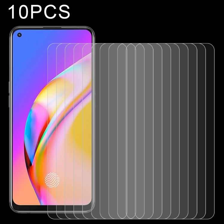 For Xiaomi Redmi Note 10 / Note 11 4G Global 6.43 inch/ Note 10 Global 6.43 inch / Poco M4 Pro 4G 10pcs 0.26mm 9H 2.5D Tempered Glass Film, For OPPO F19 Pro (10 PCS)                                                                                       ...