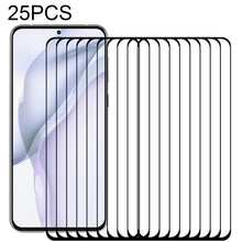 Load image into Gallery viewer, 25 PCS Full Glue Full Cover Screen Protector Tempered Glass Film