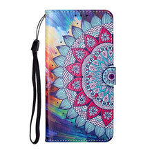 Load image into Gallery viewer, Oil Embossed Coloured Drawing Pattern Horizontal Flip PU Leather Case with Holder &amp; Card Slots &amp; Wallet &amp; Lanyard, For Samsung Galaxy S21 5G, For Samsung Galaxy S21+ 5G, For Samsung Galaxy S21 Ultra 5G