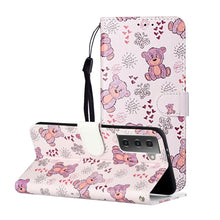 Load image into Gallery viewer, Oil Embossed Coloured Drawing Pattern Horizontal Flip PU Leather Case with Holder &amp; Card Slots &amp; Wallet &amp; Lanyard, For Samsung Galaxy S21 5G, For Samsung Galaxy S21+ 5G, For Samsung Galaxy S21 Ultra 5G