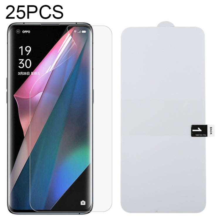 25 PCS Full Screen Protector Explosion-proof Hydrogel Film, For OPPO Find X3 Pro (25 PCS), For OPPO Find X3 (25 PCS), For Huawei P50 (25 PCS), For Huawei P50 Pro (25 PCS), For Huawei P50 Pro+ (25 PCS)                                                    ...
