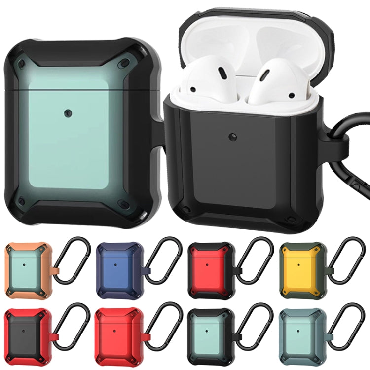Wireless Earphones Shockproof Bumblebee Armor Silicone Protective Case For AirPods 1 / 2, For AirPods 1 / 2