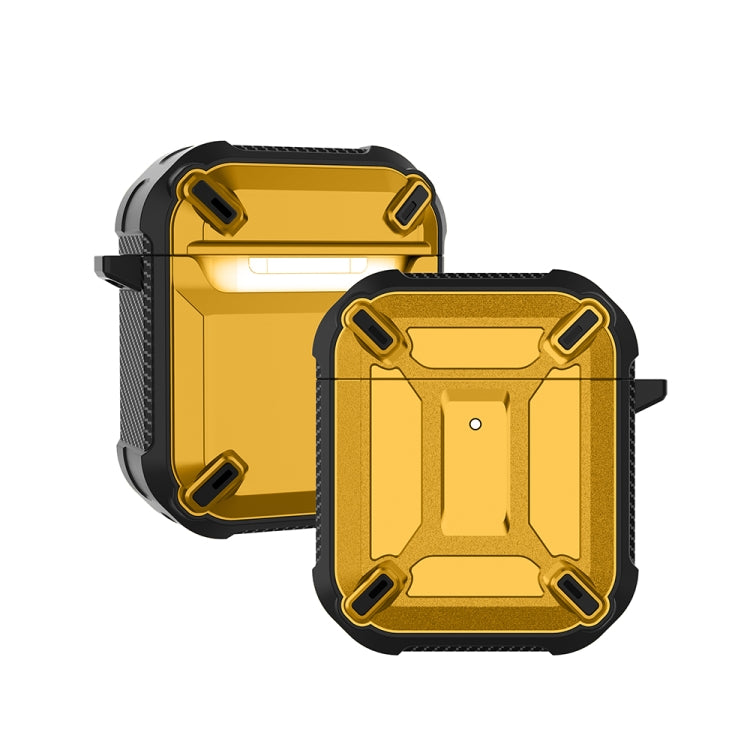 Wireless Earphones Shockproof King Kong Armor Silicone Protective Case, For AirPods 1/2, For AirPods Pro