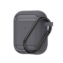 Load image into Gallery viewer, Wireless Earphones Shockproof Carbon Fiber Armor TPU Protective Case, For AirPods 1/2, For AirPods Pro