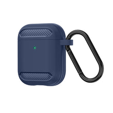 Load image into Gallery viewer, Wireless Earphones Shockproof Carbon Fiber Armor TPU Protective Case, For AirPods 1/2, For AirPods Pro