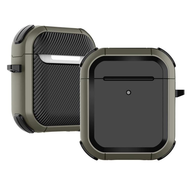 Wireless Earphones Shockproof Thunder Mecha TPU Protective Case, For AirPods 1/2, For AirPods Pro