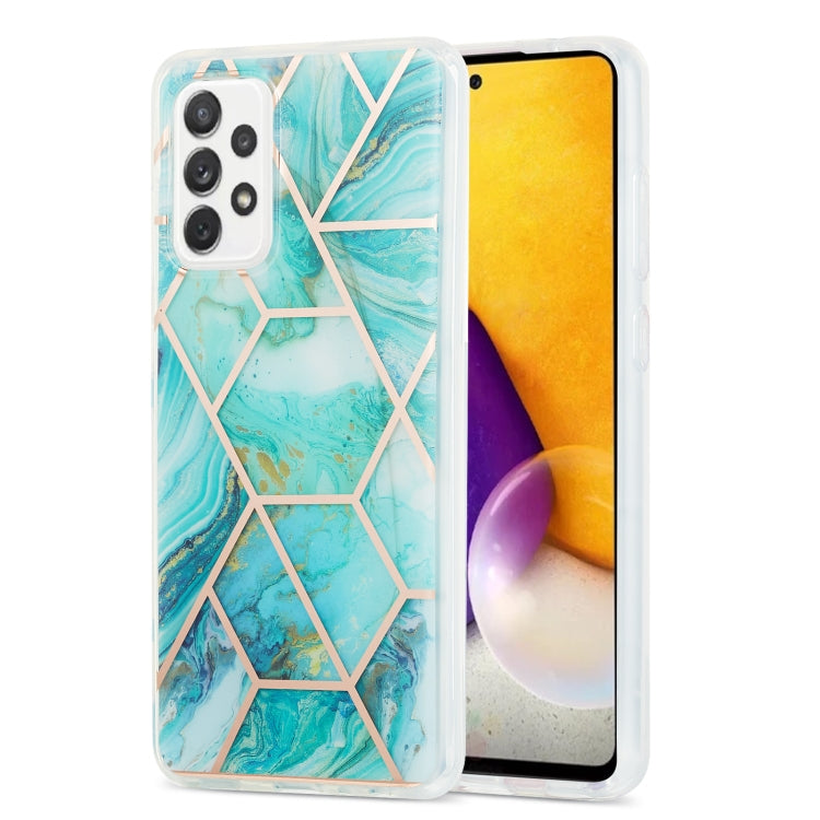 3D Electroplating Marble Pattern TPU Protective Case, For Xiaomi Poco M3 / Note 9 4G / Redmi 9 Power, For Samsung Galaxy A12, For Samsung Galaxy A32 5G, For Samsung Galaxy A52 5G / 4G, For Samsung Galaxy A72 5G / 4G, For Samsung Galaxy A52 5G / 4GG
