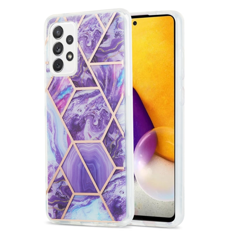 3D Electroplating Marble Pattern TPU Protective Case, For Xiaomi Poco M3 / Note 9 4G / Redmi 9 Power, For Samsung Galaxy A12, For Samsung Galaxy A32 5G, For Samsung Galaxy A52 5G / 4G, For Samsung Galaxy A72 5G / 4G, For Samsung Galaxy A52 5G / 4GG