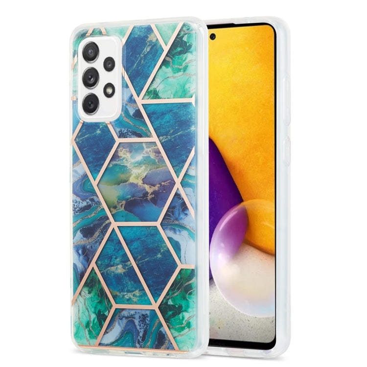 3D Electroplating Marble Pattern TPU Protective Case, For Xiaomi Poco M3 / Note 9 4G / Redmi 9 Power, For Samsung Galaxy A12, For Samsung Galaxy A32 5G, For Samsung Galaxy A52 5G / 4G, For Samsung Galaxy A72 5G / 4G, For Samsung Galaxy A52 5G / 4GG