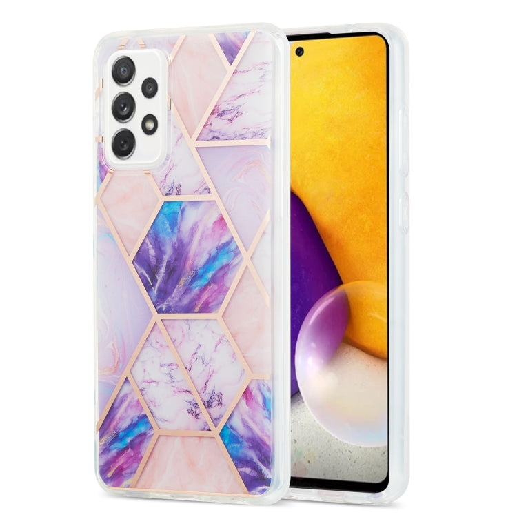 3D Electroplating Marble Pattern TPU Protective Case, For Xiaomi Poco M3 / Note 9 4G / Redmi 9 Power, For Samsung Galaxy A12, For Samsung Galaxy A32 5G, For Samsung Galaxy A52 5G / 4G, For Samsung Galaxy A72 5G / 4G, For Samsung Galaxy A52 5G / 4GG