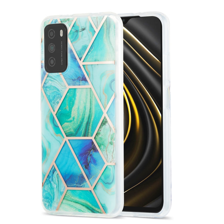 3D Electroplating Marble Pattern TPU Protective Case, For Xiaomi Poco M3 / Note 9 4G / Redmi 9 Power, For Samsung Galaxy A12, For Samsung Galaxy A32 5G, For Samsung Galaxy A52 5G / 4G, For Samsung Galaxy A72 5G / 4G, For Samsung Galaxy A52 5G / 4GG