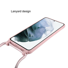 Load image into Gallery viewer, Candy Colors TPU Protective Case with Lanyard, For Samsung Galaxy S21+ 5G, For Samsung Galaxy S21 5G, For Samsung Galaxy S21 Ultra 5G