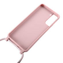 Load image into Gallery viewer, Candy Colors TPU Protective Case with Lanyard, For Samsung Galaxy S21+ 5G, For Samsung Galaxy S21 5G, For Samsung Galaxy S21 Ultra 5G