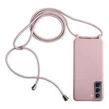 Load image into Gallery viewer, Candy Colors TPU Protective Case with Lanyard, For Samsung Galaxy S21+ 5G, For Samsung Galaxy S21 5G, For Samsung Galaxy S21 Ultra 5G