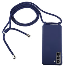 Load image into Gallery viewer, Candy Colors TPU Protective Case with Lanyard, For Samsung Galaxy S21+ 5G, For Samsung Galaxy S21 5G, For Samsung Galaxy S21 Ultra 5G