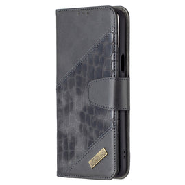 Matching Color Crocodile Texture Horizontal Flip PU Leather Case with Wallet & Holder & Card Slots, For LG K42, For Xiaomi Redmi Note 10 4G /Note 10s, For Samsung Galaxy A02 / M02, For Samsung Galaxy A32 4G