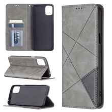 Load image into Gallery viewer, Rhombus Texture Horizontal Flip Magnetic Leather Case with Holder &amp; Card Slots, For LG K42, For Xiaomi Redmi Note 10 4G / Note 10s, For Samsung Galaxy A32 4G
