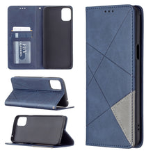 Load image into Gallery viewer, Rhombus Texture Horizontal Flip Magnetic Leather Case with Holder &amp; Card Slots, For LG K42, For Xiaomi Redmi Note 10 4G / Note 10s, For Samsung Galaxy A32 4G