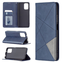 Load image into Gallery viewer, Rhombus Texture Horizontal Flip Magnetic Leather Case with Holder &amp; Card Slots, For LG K42, For Xiaomi Redmi Note 10 4G / Note 10s, For Samsung Galaxy A32 4G
