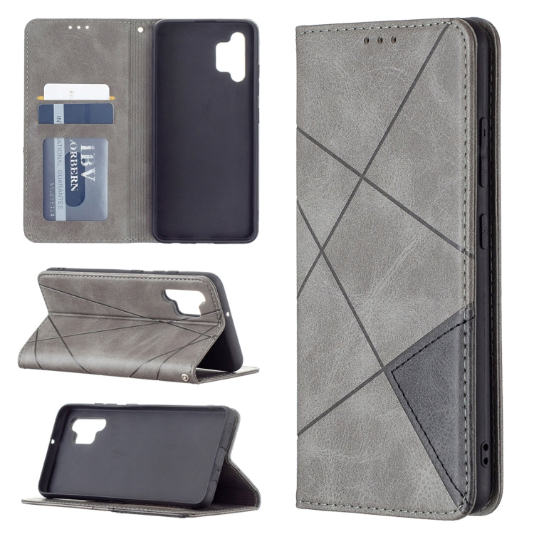 Rhombus Texture Horizontal Flip Magnetic Leather Case with Holder & Card Slots, For LG K42, For Xiaomi Redmi Note 10 4G / Note 10s, For Samsung Galaxy A32 4G
