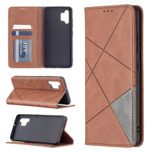 Load image into Gallery viewer, Rhombus Texture Horizontal Flip Magnetic Leather Case with Holder &amp; Card Slots, For LG K42, For Xiaomi Redmi Note 10 4G / Note 10s, For Samsung Galaxy A32 4G