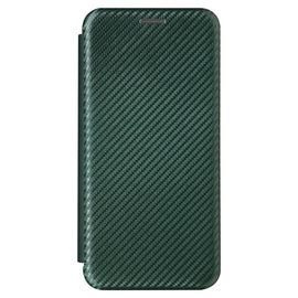 Carbon Fiber Texture Magnetic Horizontal Flip TPU + PC + PU Leather Case with Card Slot, For Samsung Galaxy Xcover 5, For Xiaomi Mi 10S