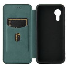 Load image into Gallery viewer, Carbon Fiber Texture Magnetic Horizontal Flip TPU + PC + PU Leather Case with Card Slot, For Samsung Galaxy Xcover 5, For Xiaomi Mi 10S