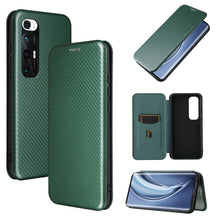 Load image into Gallery viewer, Carbon Fiber Texture Magnetic Horizontal Flip TPU + PC + PU Leather Case with Card Slot, For Samsung Galaxy Xcover 5, For Xiaomi Mi 10S