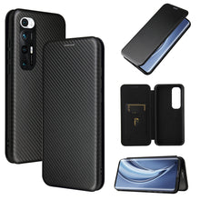 Load image into Gallery viewer, Carbon Fiber Texture Magnetic Horizontal Flip TPU + PC + PU Leather Case with Card Slot, For Samsung Galaxy Xcover 5, For Xiaomi Mi 10S