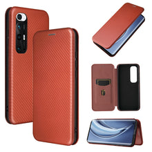 Load image into Gallery viewer, Carbon Fiber Texture Magnetic Horizontal Flip TPU + PC + PU Leather Case with Card Slot, For Samsung Galaxy Xcover 5, For Xiaomi Mi 10S